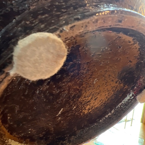 Bitossi (Italy) 'Carta Florentina' in Mustard Yellow, 8.5" Vase - Picture 8 of 8